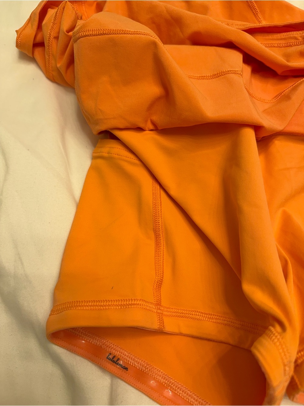 lululemon athletica Orange Performance Skort - Picture 4 of 5
